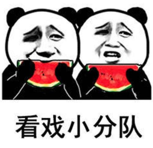 吃瓜把瓜吃没了表情包,吃瓜群众演绎“瓜吃光”表情包
